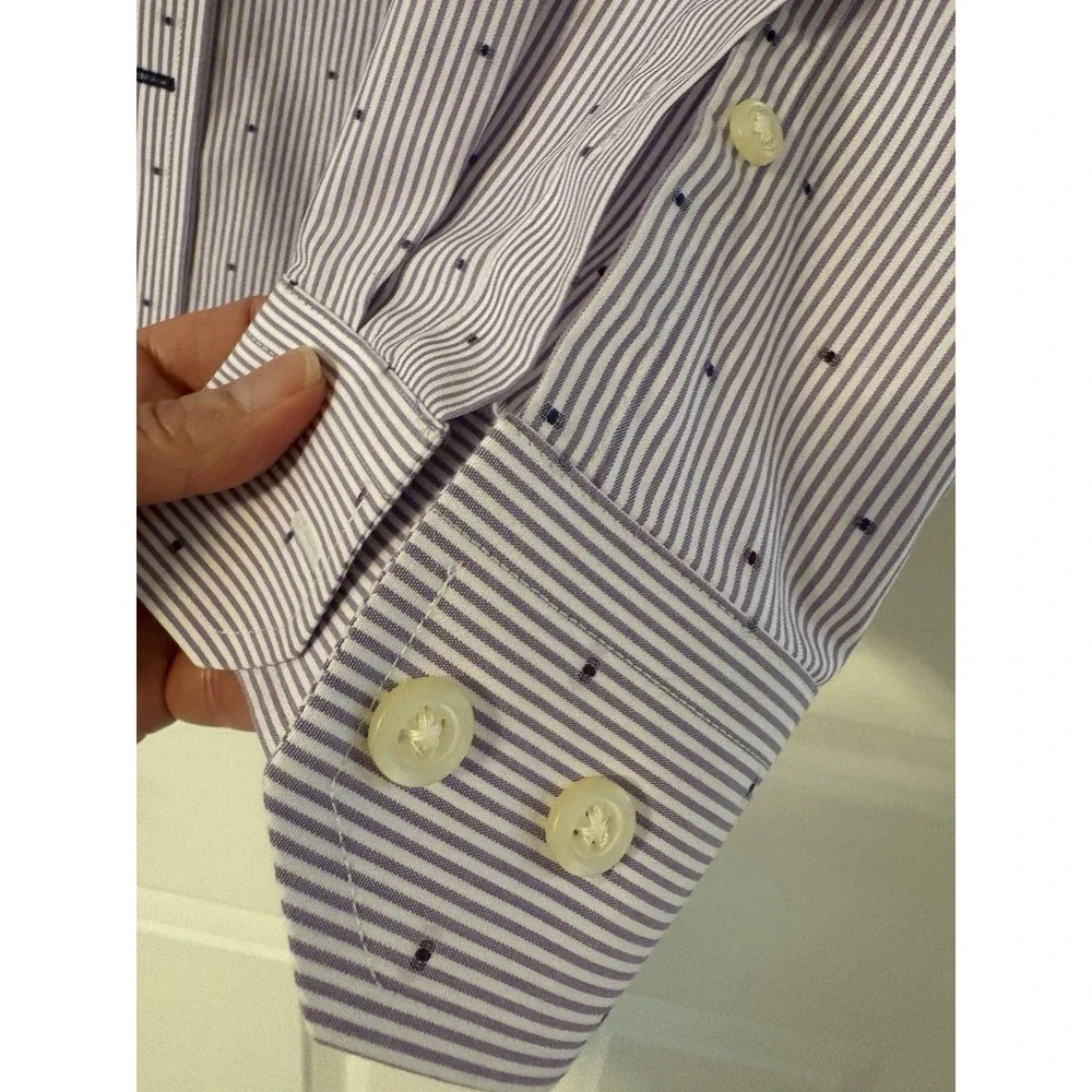Men's Banana Republic Non Iron Classic Fit Button Down‎ Long Sleeve Shirt, Large